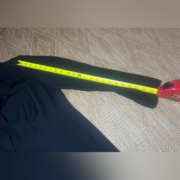 Lane Bryant Women's Black "The Bryant Blazer," Size 12,Button Closure - Picture 6 of 10